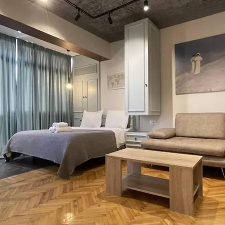 In Myslym Shyri Street Tirana